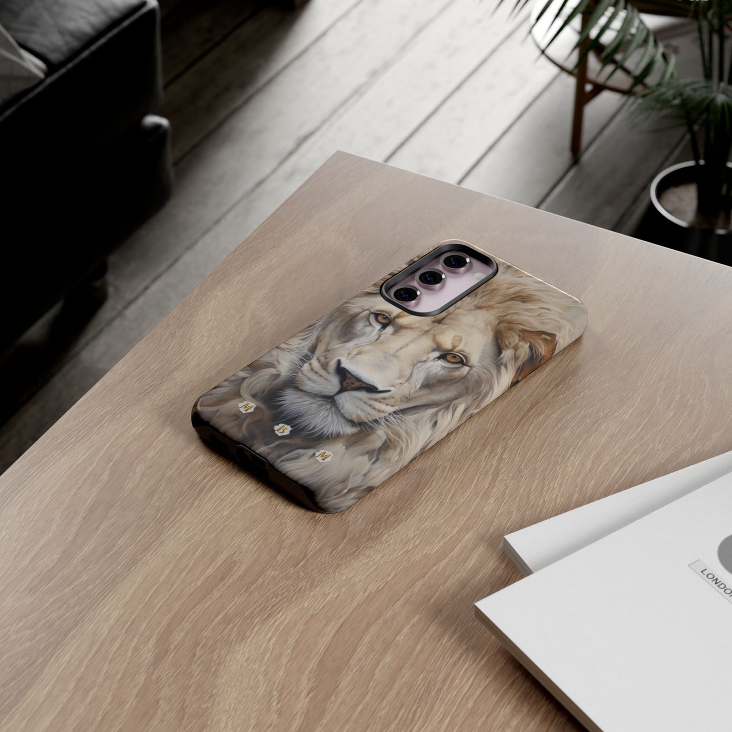 White Lion Samsung Galaxy S Tough Case