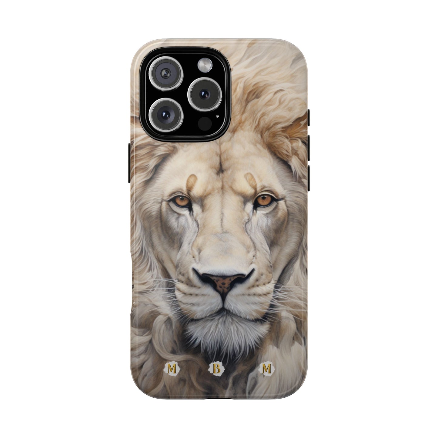 White Lion iPhone Tough Case