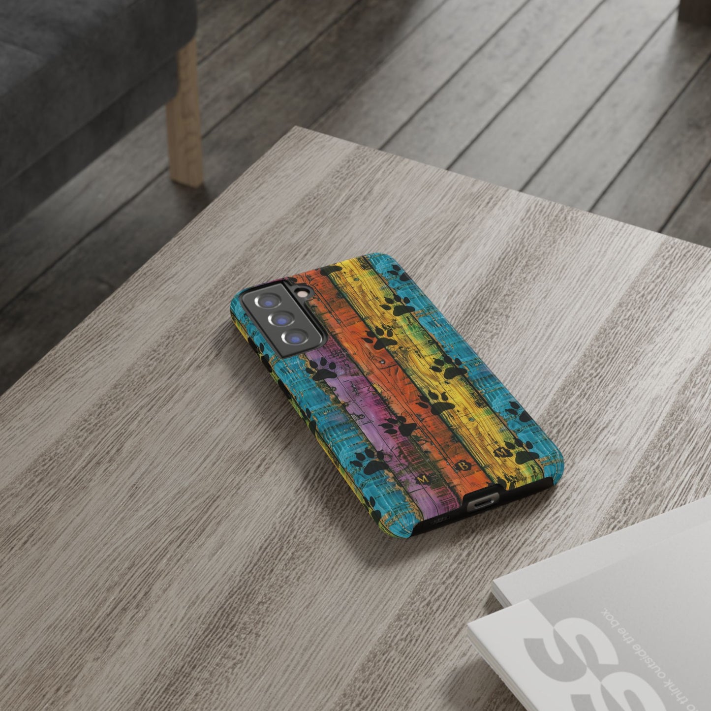 Rainbow Paws Samsung Galaxy S Tough Case