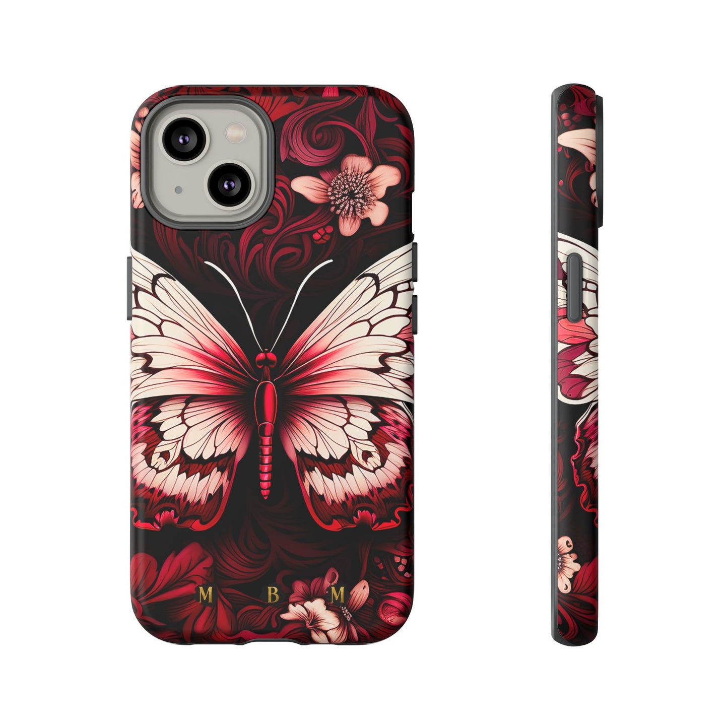 Vintage Butterfly iPhone Tough Case