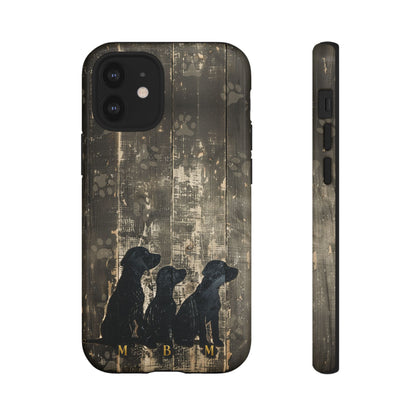 BarkWood iPhone Tough Case