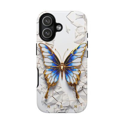 Sapphire Butterfly iPhone Tough Case
