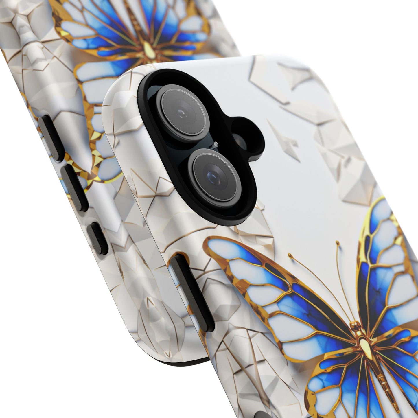 Sapphire Butterfly iPhone Tough Case