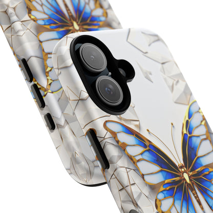 Sapphire Butterfly iPhone Tough Case