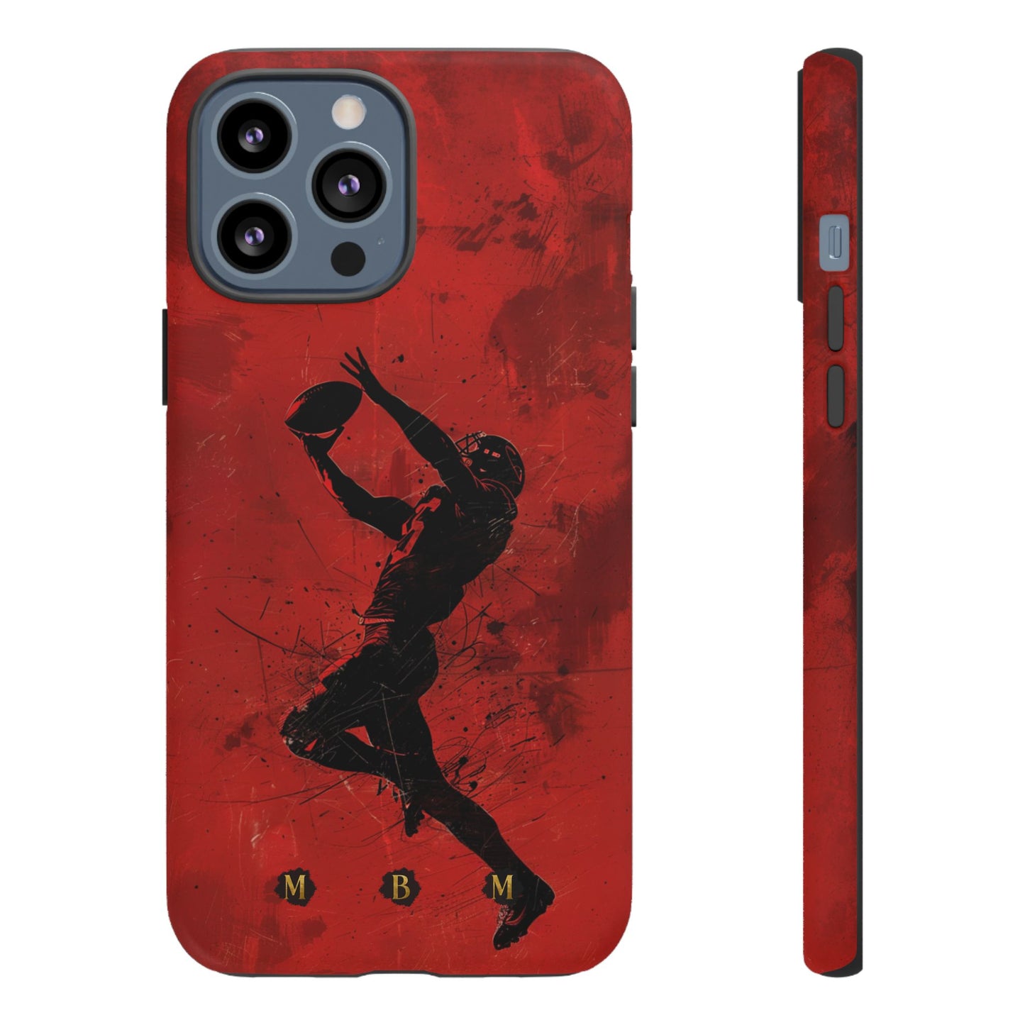 Red 1st & 10 iPhone Tough Case