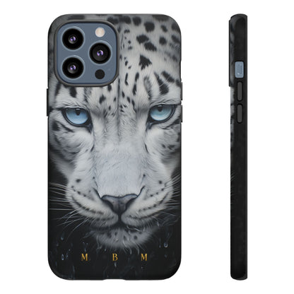 White Leopard iPhone Tough Case