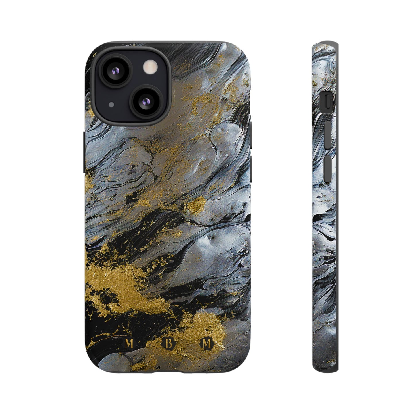 Tarnished Silver iPhone Tough Case