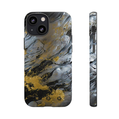 Tarnished Silver iPhone Tough Case