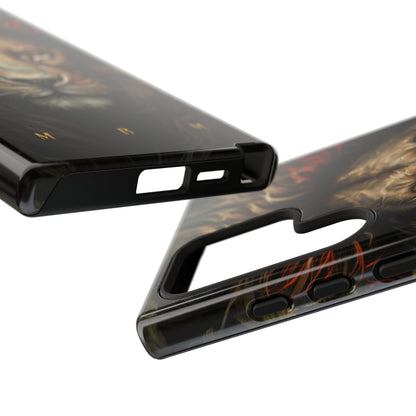 Dark Lion Samsung Galaxy S Tough Case