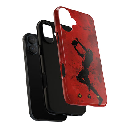 Red 1st & 10 iPhone Tough Case