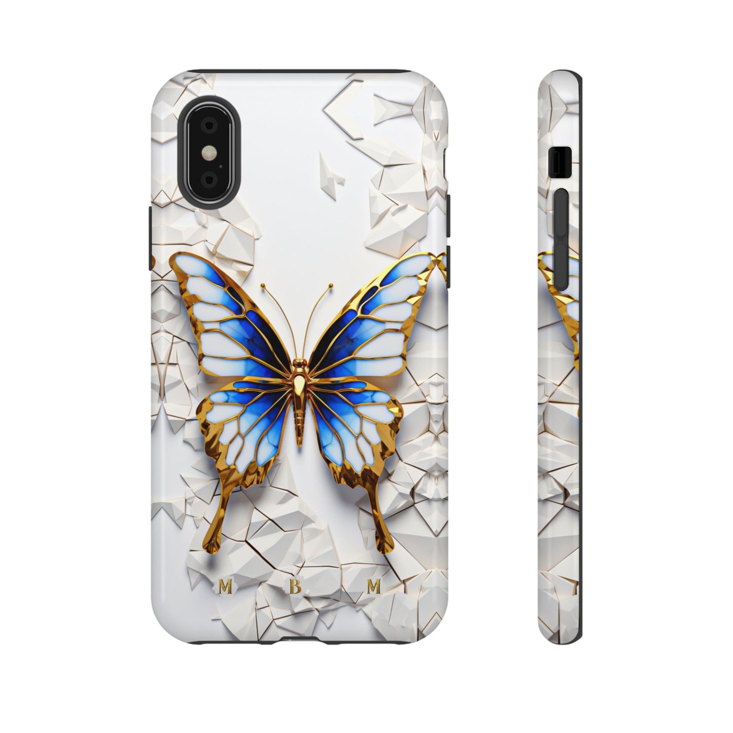 Sapphire Butterfly iPhone Tough Case