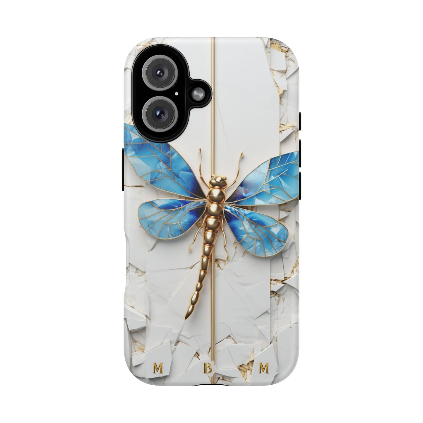 Dragonfly Blue iPhone Tough Case