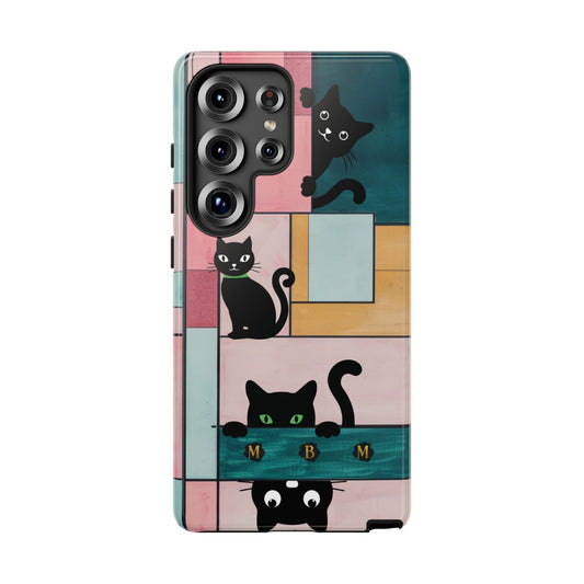 Block Cats Samsung Galaxy S Tough Case
