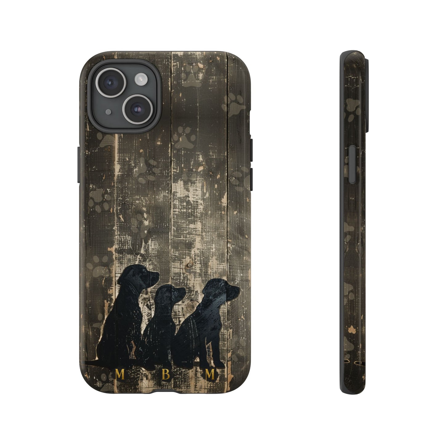BarkWood iPhone Tough Case
