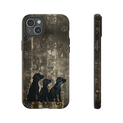 BarkWood iPhone Tough Case