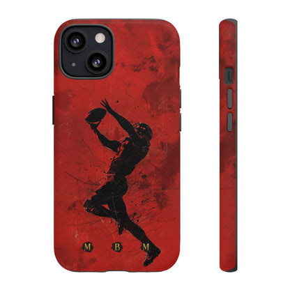 Red 1st & 10 iPhone Tough Case