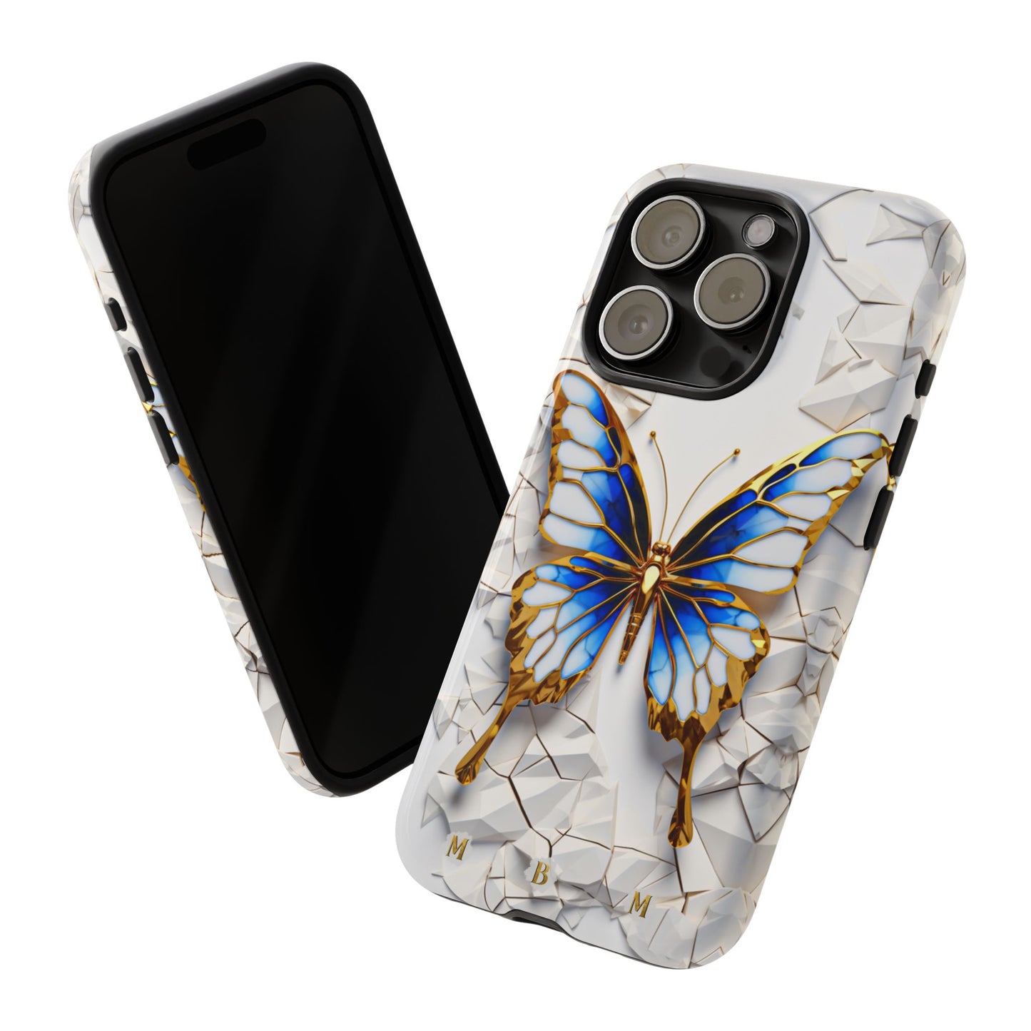 Sapphire Butterfly iPhone Tough Case