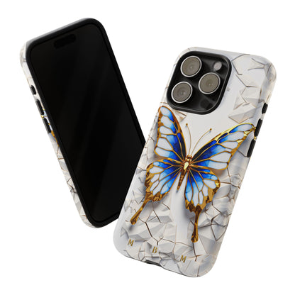 Sapphire Butterfly iPhone Tough Case
