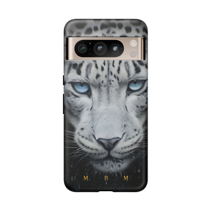 White Leopard Google Pixel Tough Case