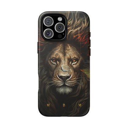 Dark Lion iPhone Tough Case