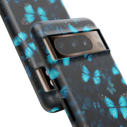 Blue Butterflies Google Pixel Tough Case