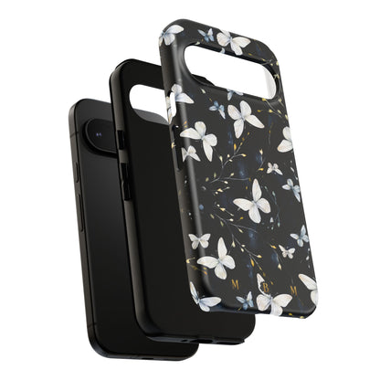 White Butterflies Google Pixel Tough Case