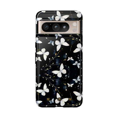 White Butterflies Google Pixel Tough Case