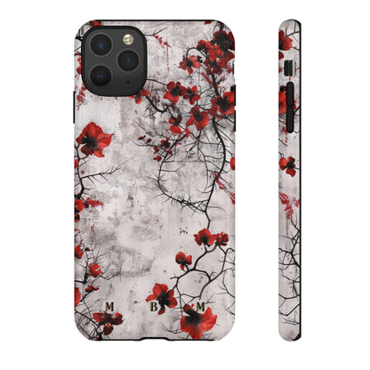 Vermilion Thorn iPhone Tough Case