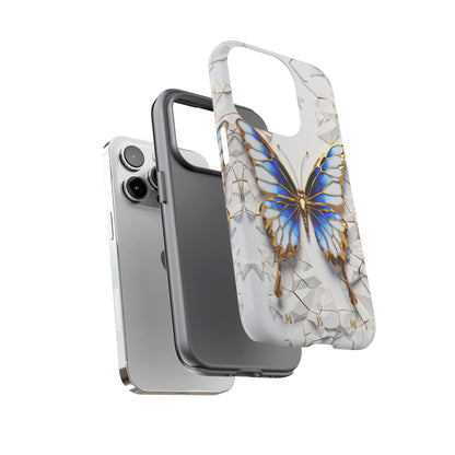 Sapphire Butterfly iPhone Tough Case
