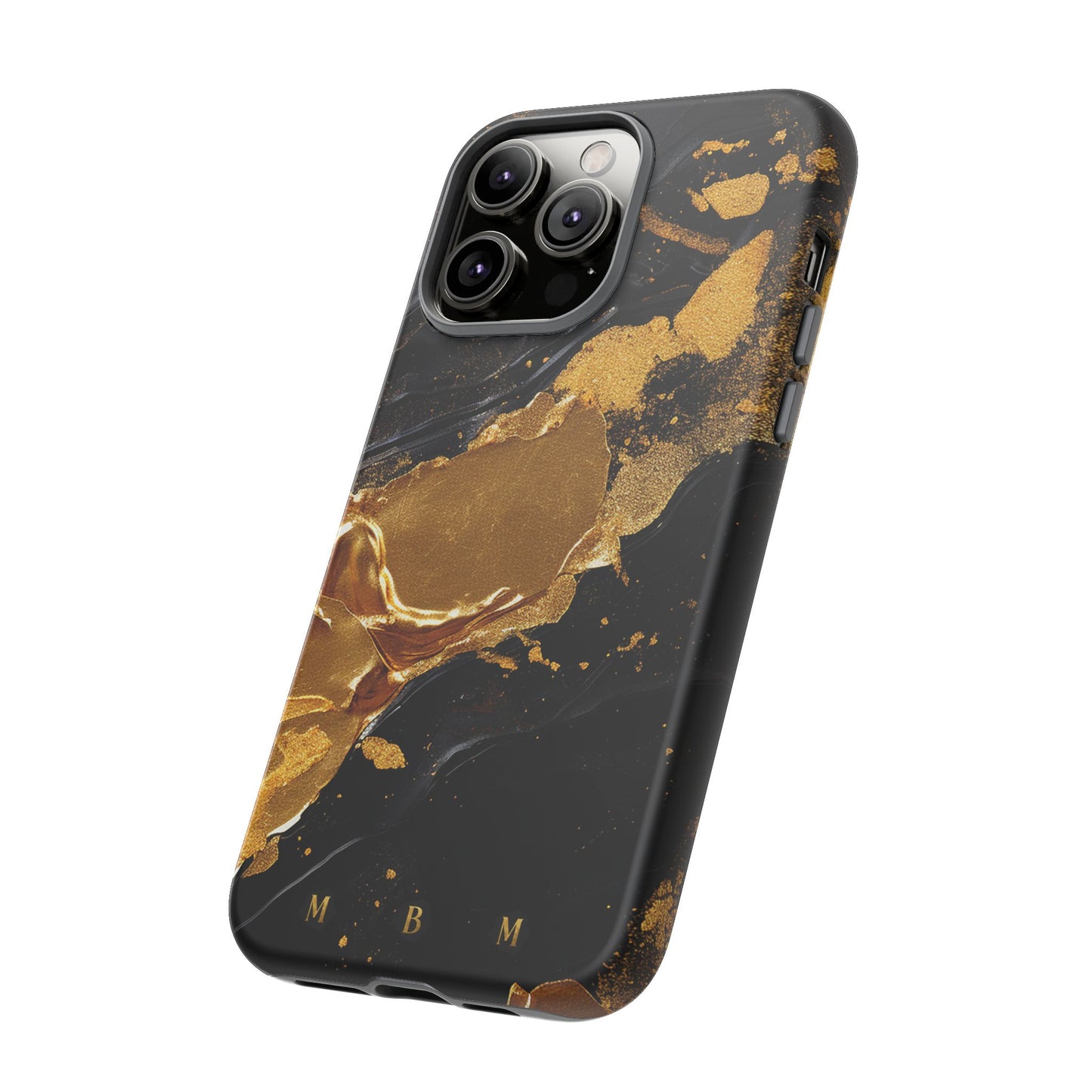 Black Gold iPhone Tough Case