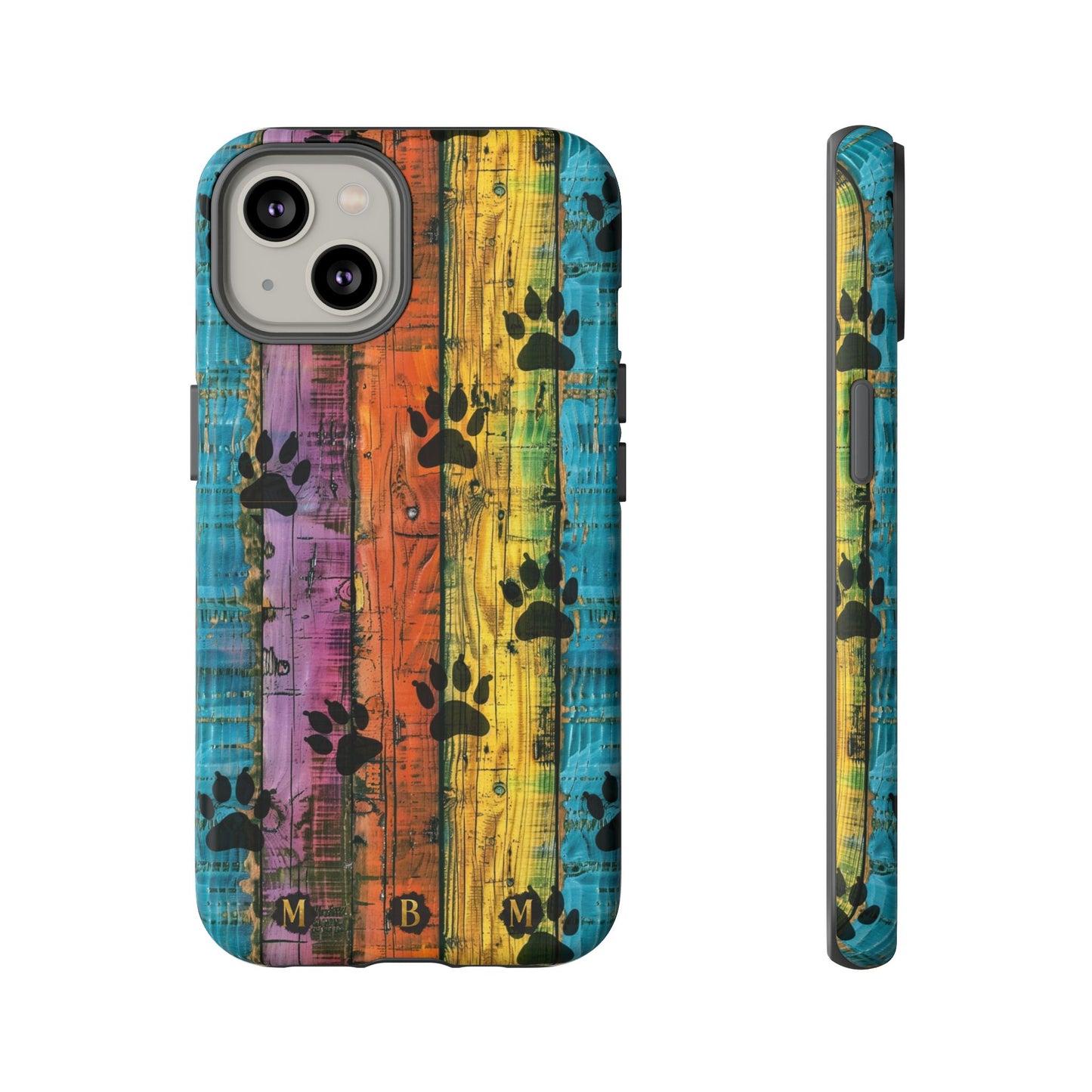 Rainbow Paws iPhone Case