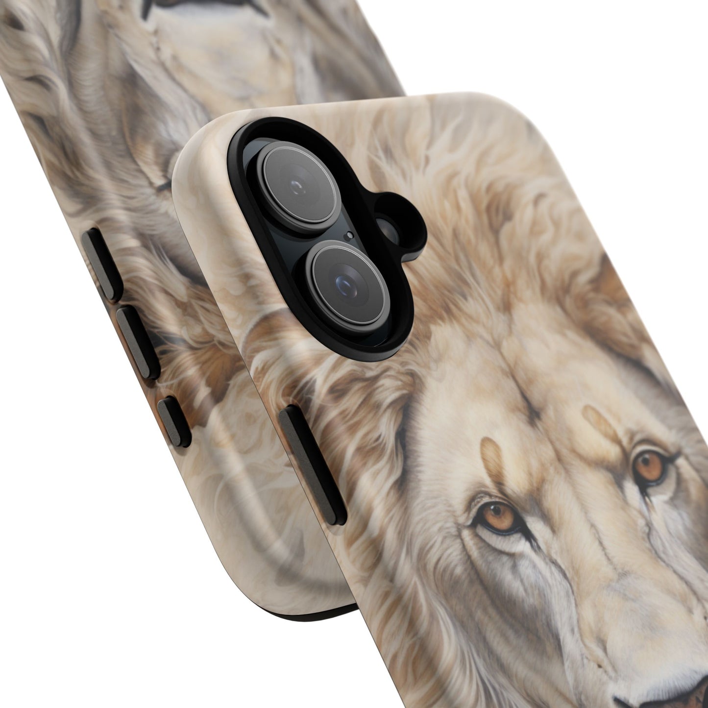 White Lion iPhone Tough Case