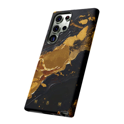 Black Gold Samsung Galaxy S Tough Case