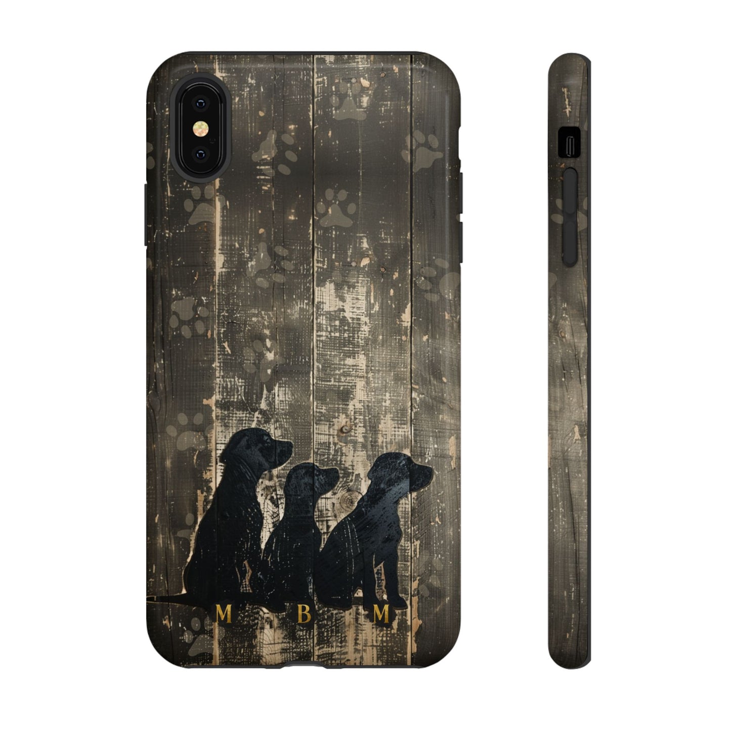 BarkWood iPhone Tough Case