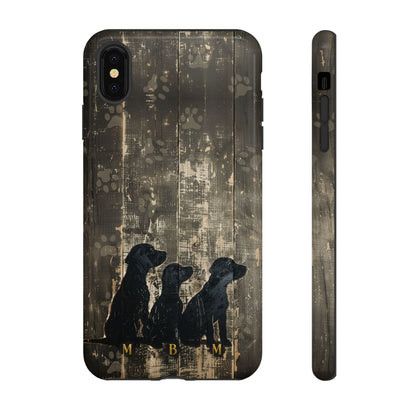 BarkWood iPhone Tough Case