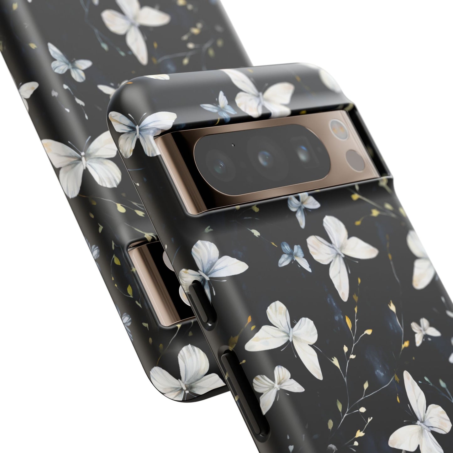 White Butterflies Google Pixel Tough Case