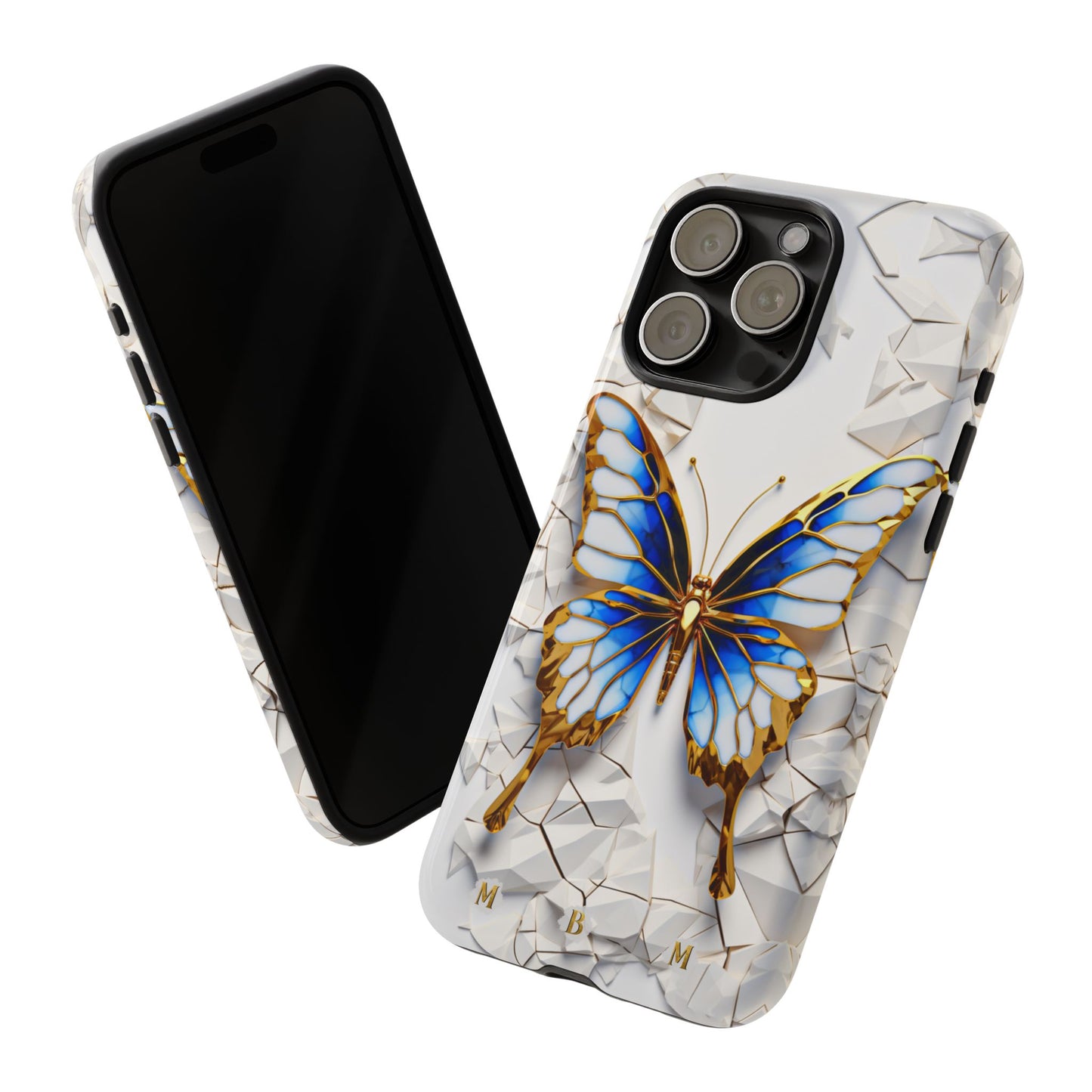 Sapphire Butterfly iPhone Tough Case