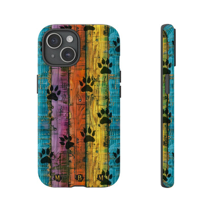 Rainbow Paws iPhone Case