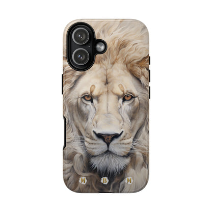 White Lion iPhone Tough Case