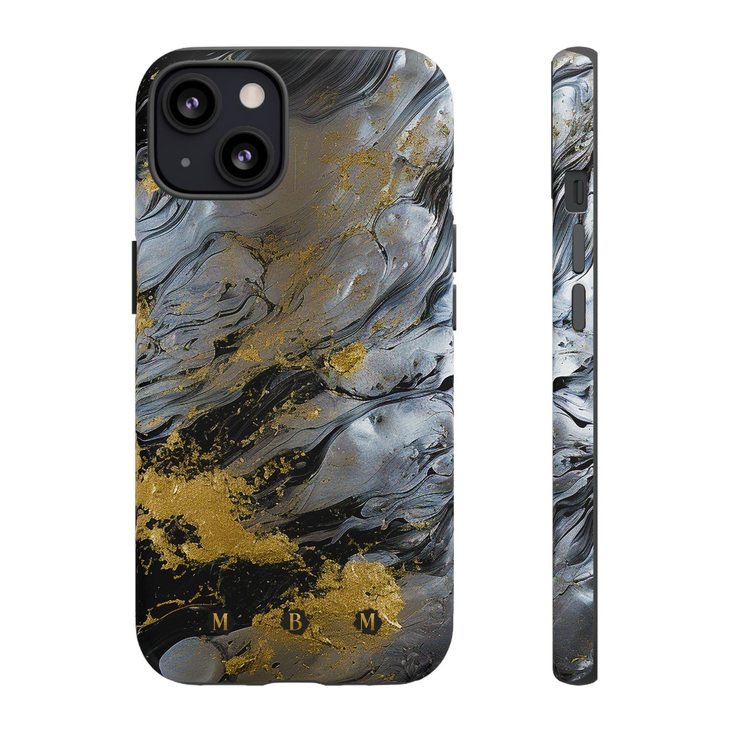 Tarnished Silver iPhone Tough Case