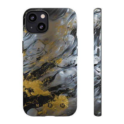 Tarnished Silver iPhone Tough Case