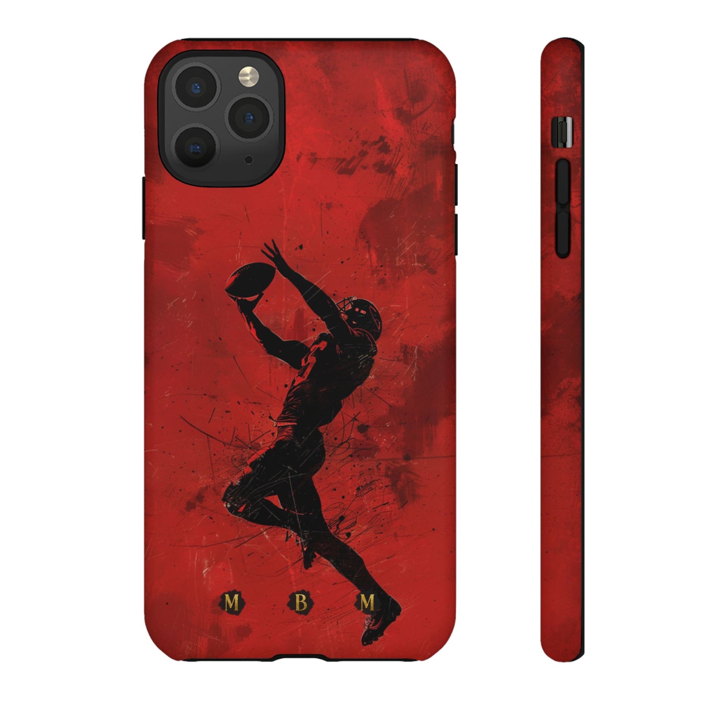 Red 1st & 10 iPhone Tough Case