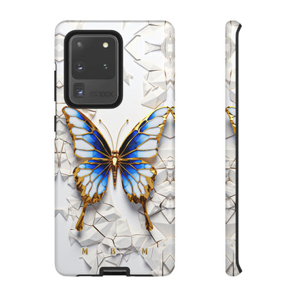 Sapphire Butterfly Samsung Galaxy S Tough Case