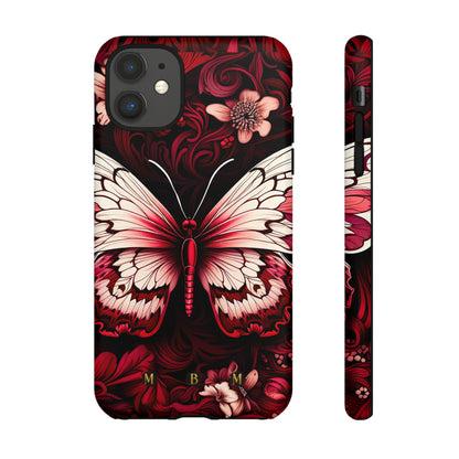 Vintage Butterfly iPhone Tough Case
