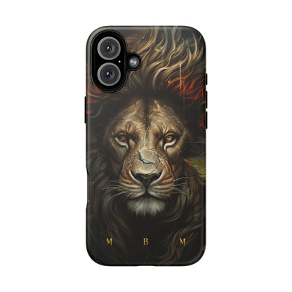 Dark Lion iPhone Tough Case