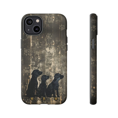 BarkWood iPhone Tough Case