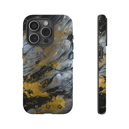 Tarnished Silver iPhone Tough Case