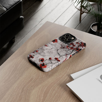 Vermilion Thorn iPhone Tough Case