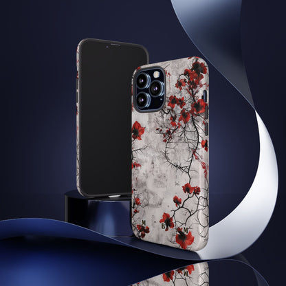 Vermilion Thorn iPhone Tough Case