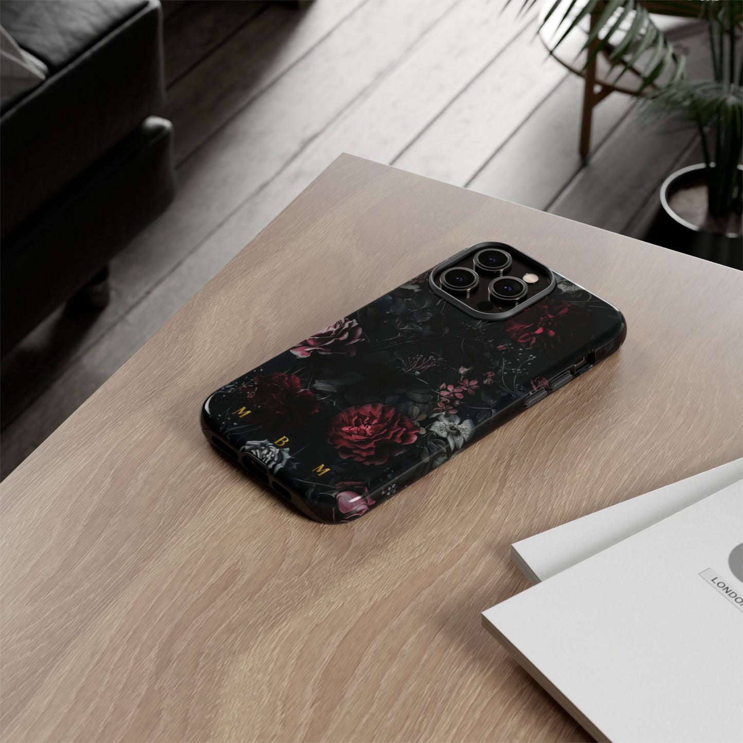 Faded Flora iPhone Tough Case